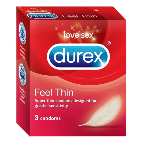 Durex Condoms Feel Thin 12s