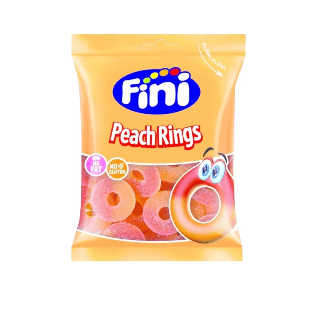 Fini Jelly Peach Rings 75G