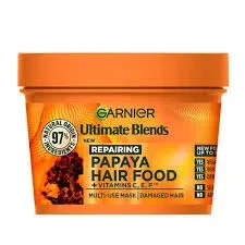 Garnier Hair Mask Ultimate Blends 3 IN 1 Food Papaya 400ML