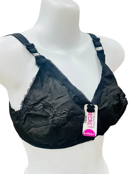Belleza Bra Brazzer Non-Wire Basic 003 Size 42 Black