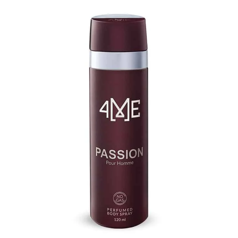 4me Deodorant Body Spray Gas Free Passion 120ML