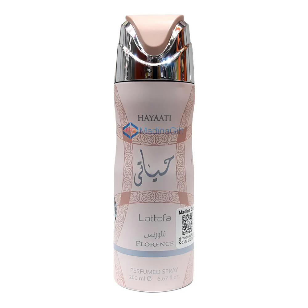 Lattafa Deodorant Body Spray Hayaati Florence 200ML
