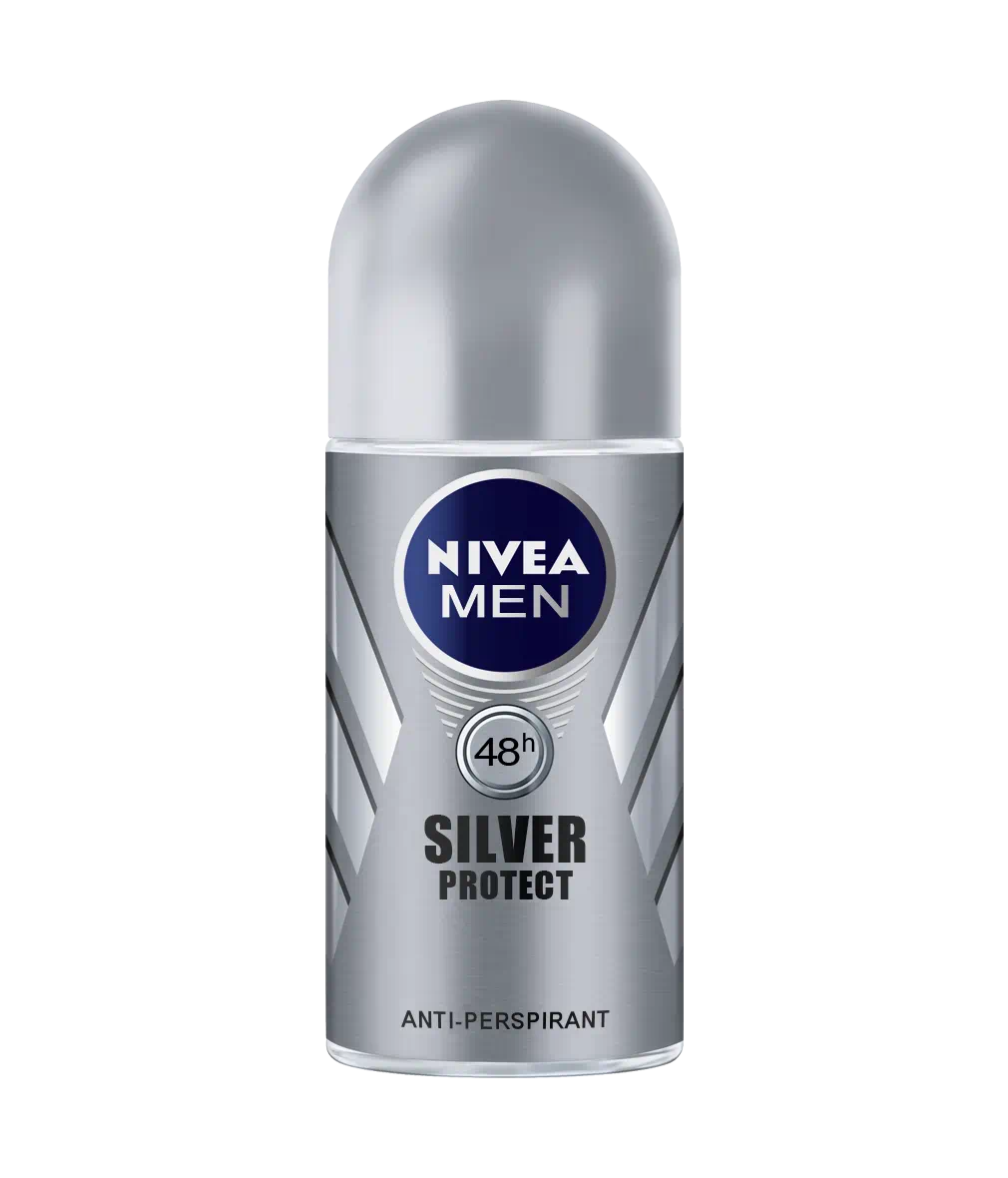 Nivea Deodorant Roll On Silver Protect 50ML