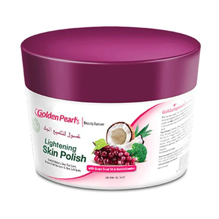 Golden Pearl Facial Jar Lightening Skin Polish 300ML