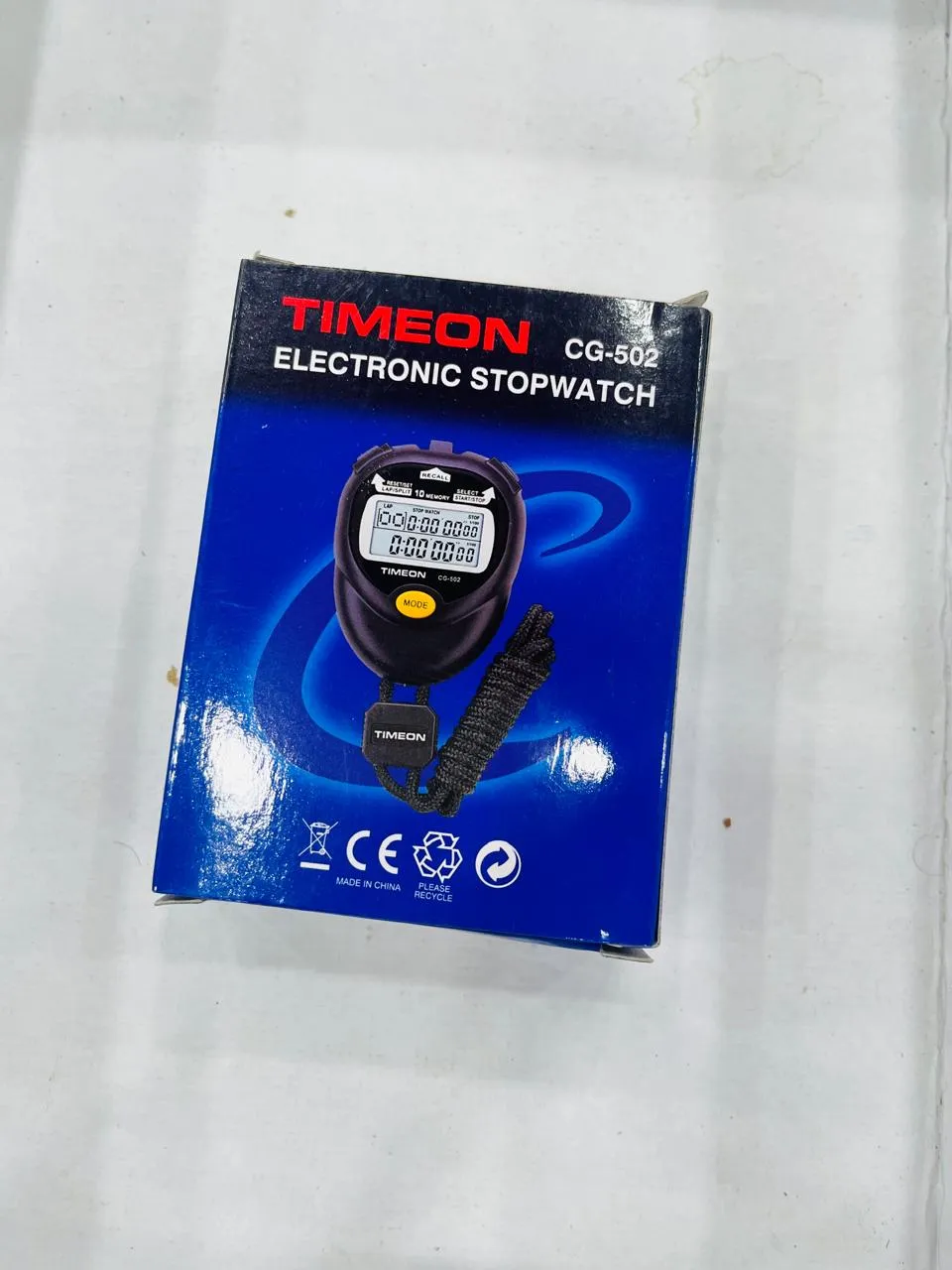 Timeon Electric Stop Watch CG502