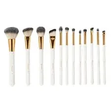 BH Makeup Brushes Set White 12S