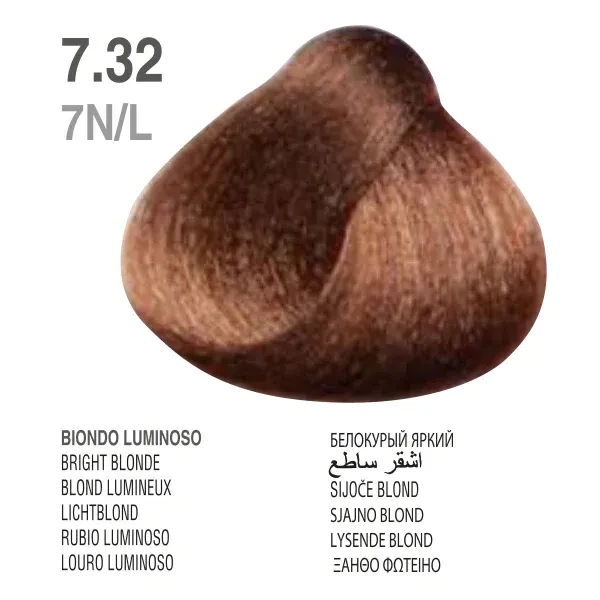 Dikson Drop Color Tube 7.32 Bright Blonde 100Ml