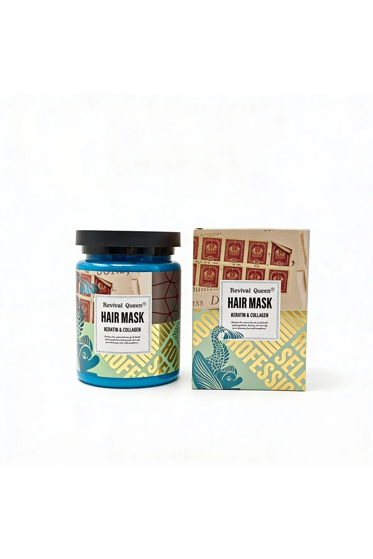Revival Queen Hair Mask Keratin And Collagen 1000ML