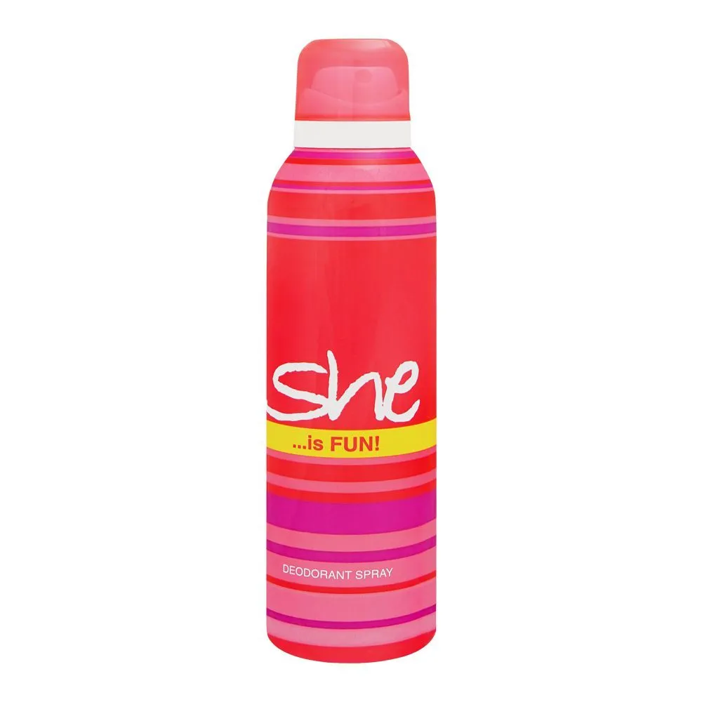 She Deodorant Body Spray Fun 200ML