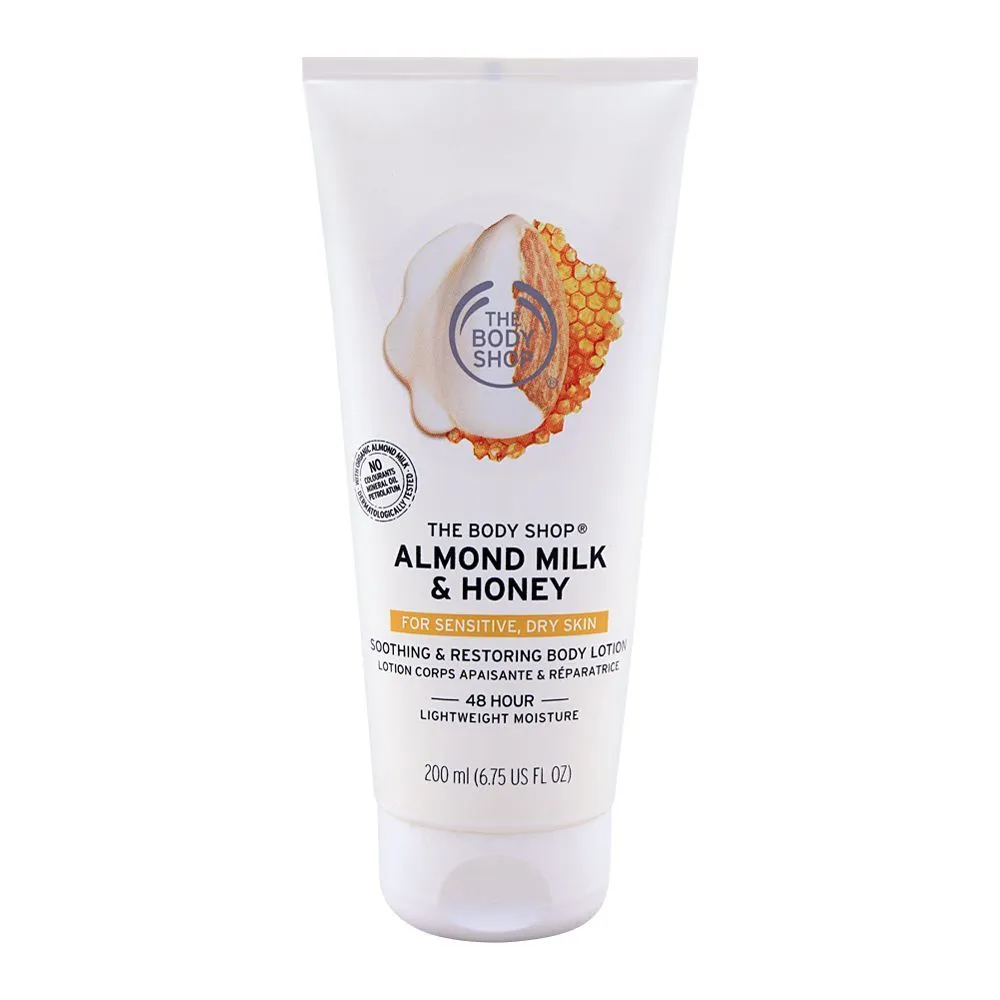 The Body Shop Lotion Almond Milk Honey 200ML