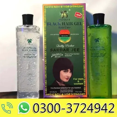 Sardar Jee Hair Color Gel Black 260ml