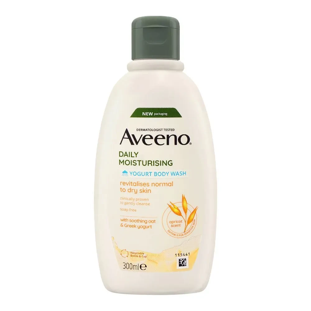 Aveeno Body Wash Daily Moisturizing Apricot 300ML