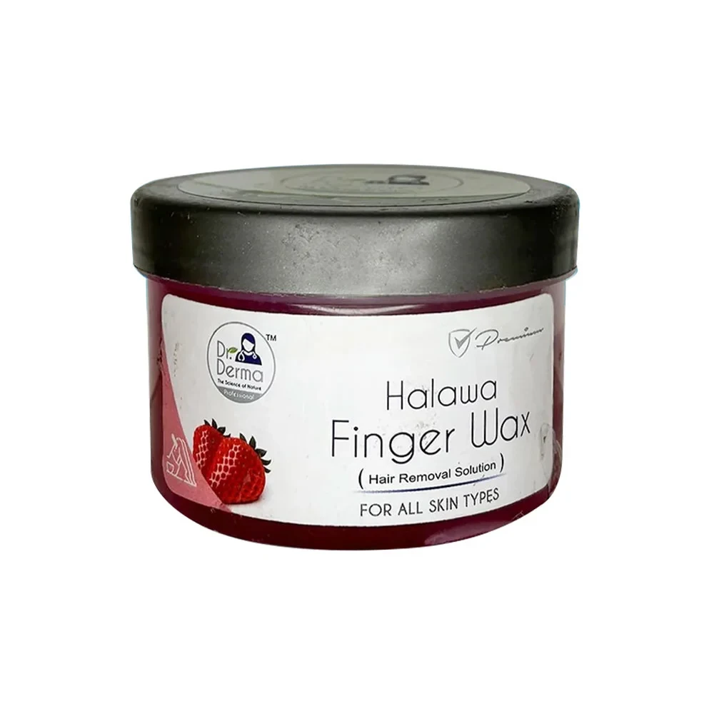 Dr Derma Halawa Finger Wax Strawberry 200G