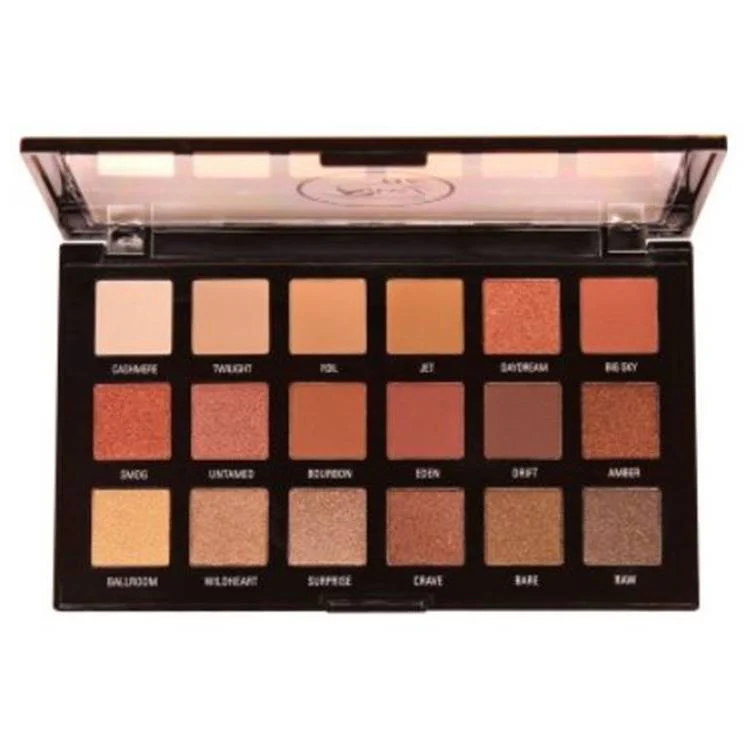 Rivaj Hd Flawless Eyeshadow Palette Nude 01