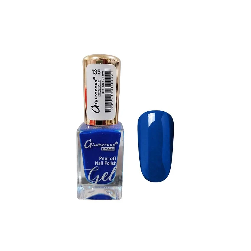 Glamorous Face Nail Polish 8004 Peel Off Gel 135