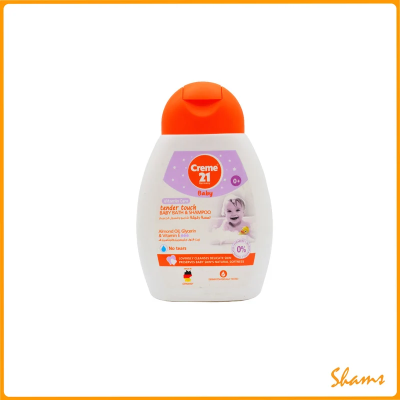 CREME 21 BABY BATH AND SHAMPOO 250ML