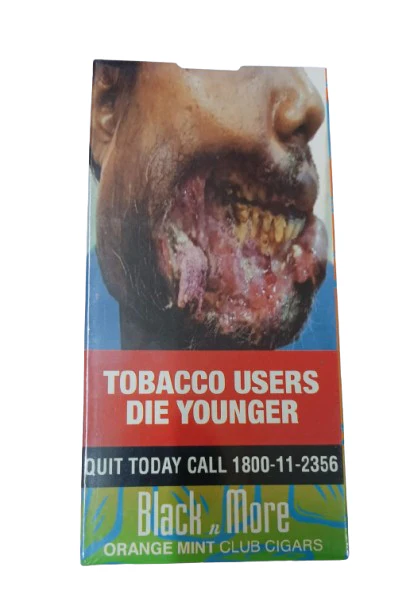 Black N More Pipe Tobacco Orange Mint 5 Tip Cigar