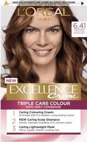 Loreal Excellence Hair Color 6.41 Natural Hazelnut