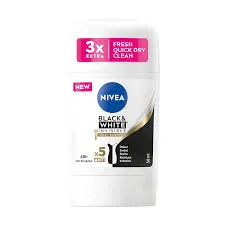 Nivea Stick White Black And White Invisible Silky Smooth 50G