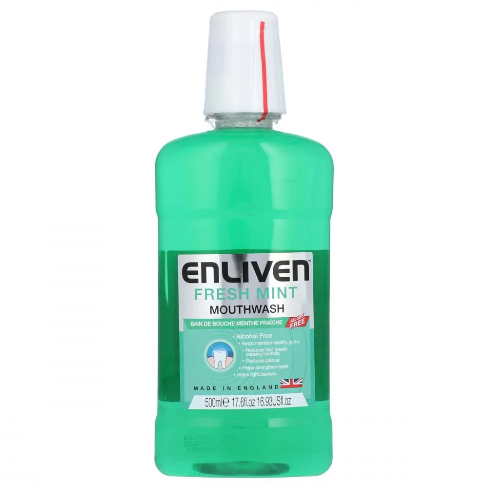 Enliven Mouth Wash Fresh Mint 500Ml
