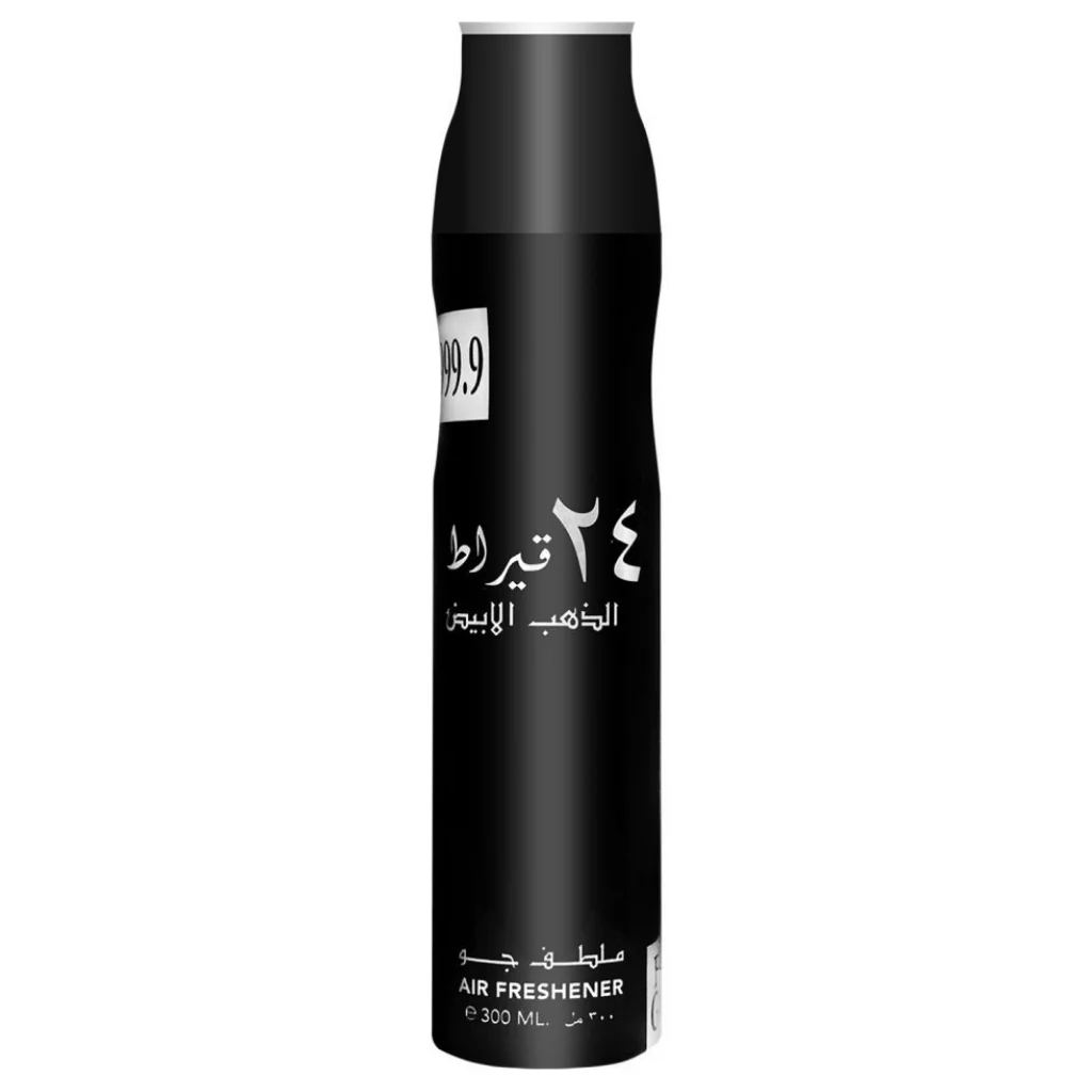 Lattafa Freshner 24 Carat  White Gold 300ML