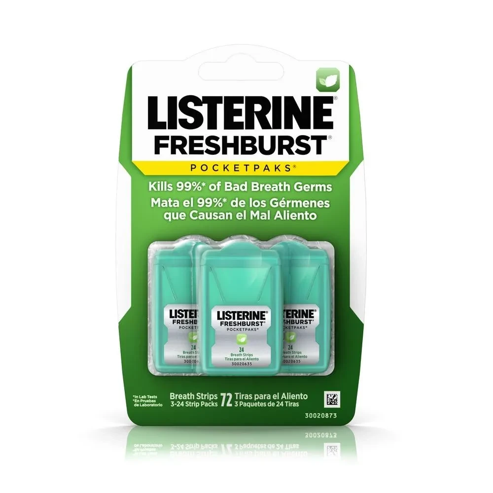 Listerine Mouth Strips 24S Green
