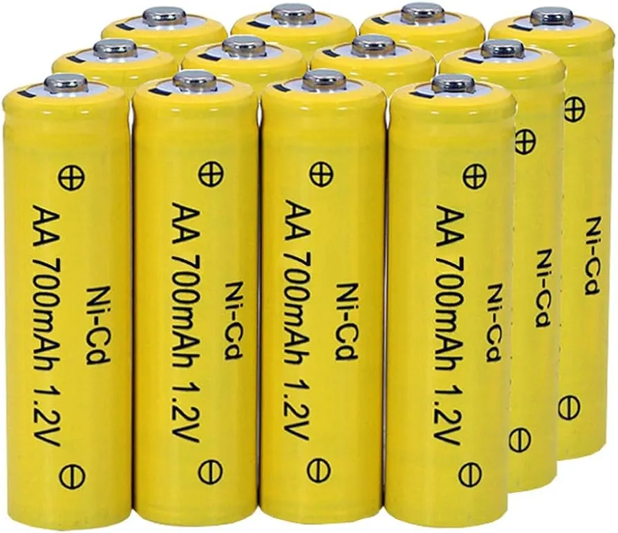 Ni-cd Battery Cells 1.2V Rechargeable 700MAH