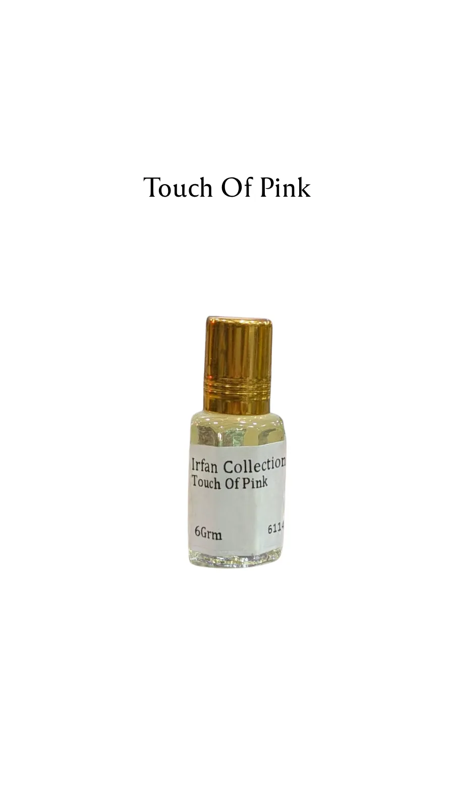 Concentrated Perfume Oil Attar Touch Of Pink French Lacoste Charabot 6ML