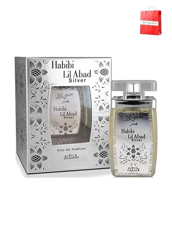 Nabeel Eau De Parfum Habibi Lil Abad Silver 100ML