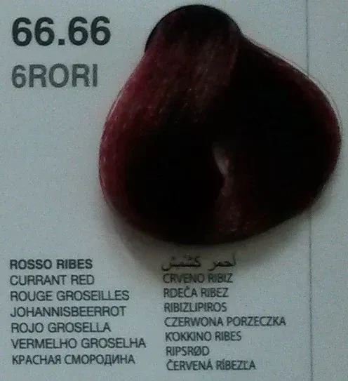 Dikson Drop Color Tube 66.66 New Wine Red 100ML