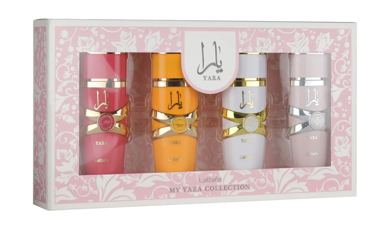 Lattafa Eau De Parfum My Yara Collection 25ML 4Pcs