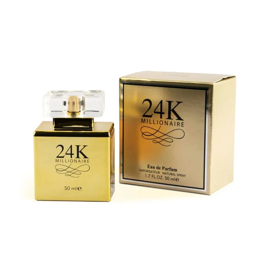 24K Millionaire Eau De Parfum Gold 50ML