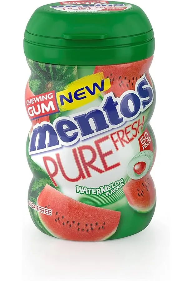 Mentos Gum Jar Pure Fresh Watermelon 61.25G