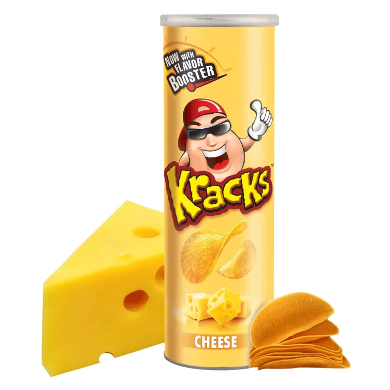 Kracks Potato Chips Cheese 110G