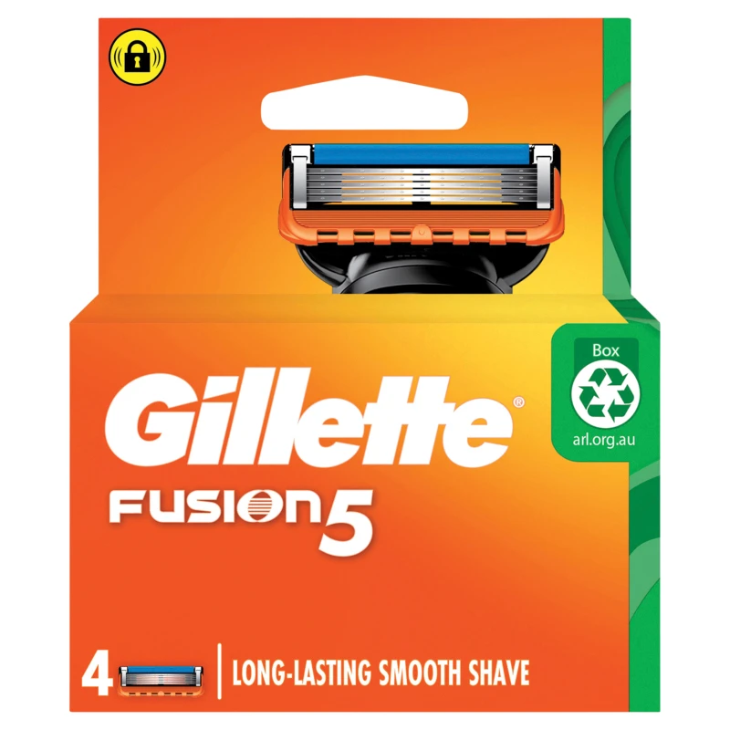 Gillette Blades 4S Fusion 5