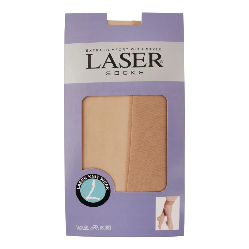 Laser Socks Ladies Lycra Power R-01 Skin