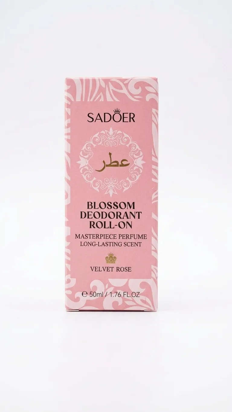 Sadoer Deodorant Roll On Blossom Velvet Rose 50ML