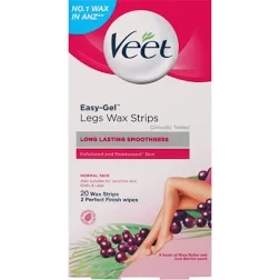 Veet Wax Strips Pink France 20S