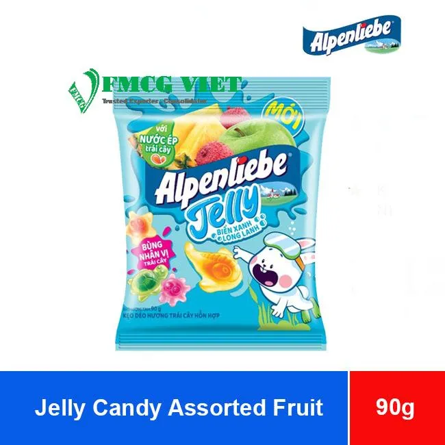 Alpenliebe Jelly Candy Assorted 90G