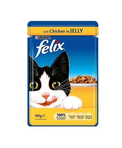 Purina Flex Cat Jelly Chicken 100G