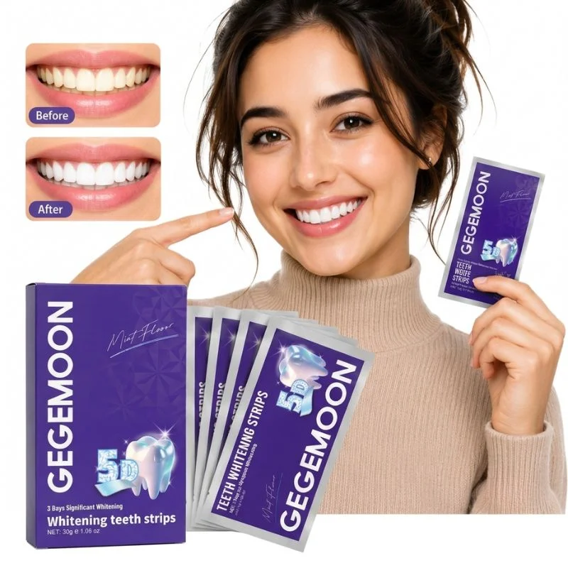 Gegemoon Teeth Strips 5D Whitening 30G