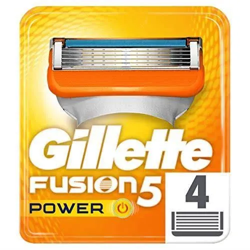 Gillette Blades 4S Fusion 5 Power