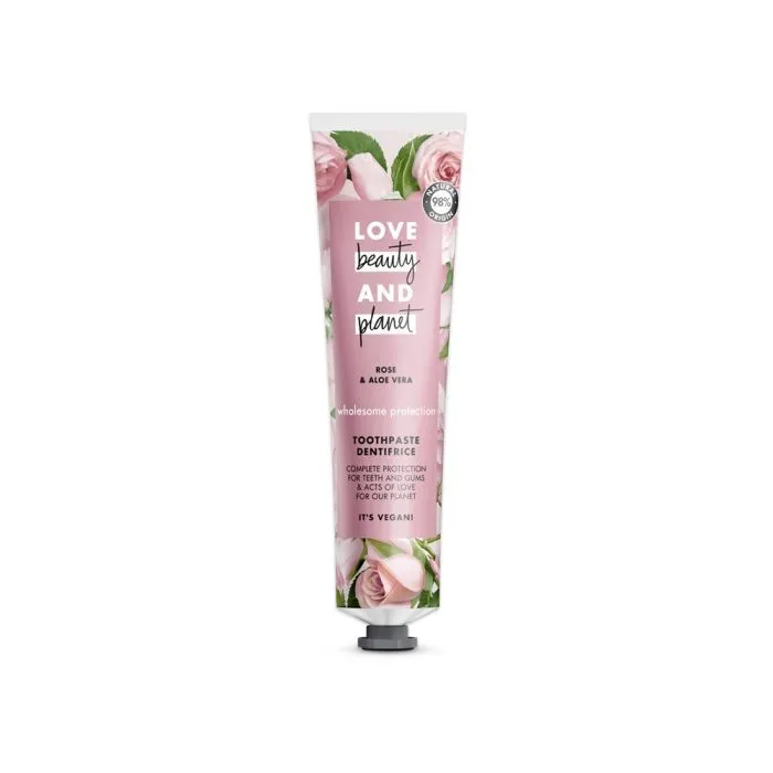 Love Beauty and Planet Toothpaste Rose And Aloe Vera 75ML