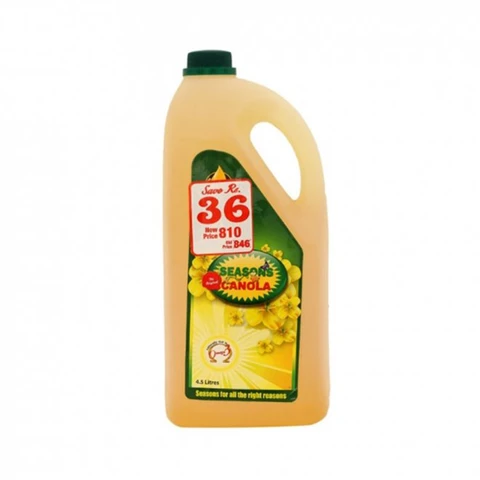 Season Cooking Oil Canola 4.5L