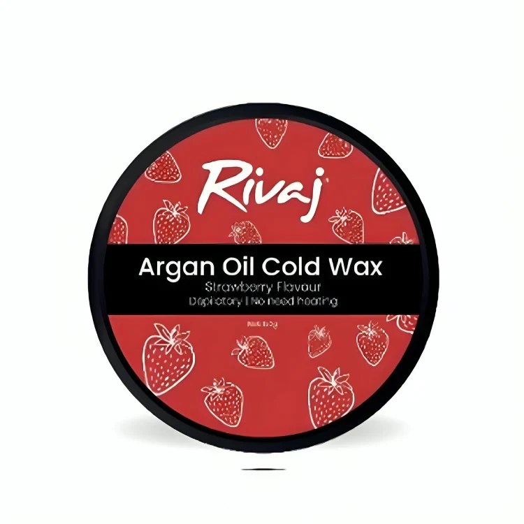 Rivaj Cold Wax Argan Oil Strawberry 200G