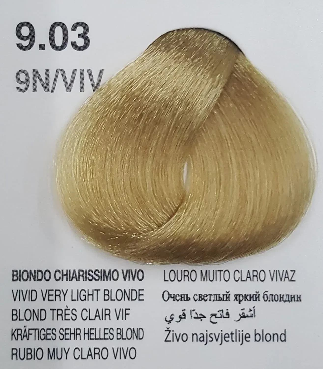 Dikson Drop Color Tube 9.03 Vivid Very light Blonde 100ML