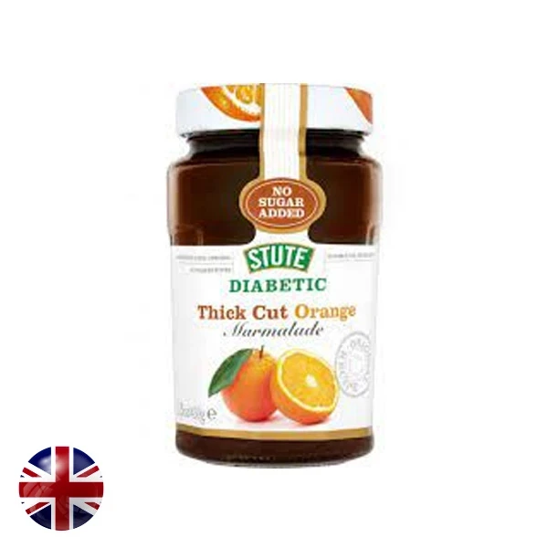 Stute Jam Regular Diabetic Orange Thick Cut 430G