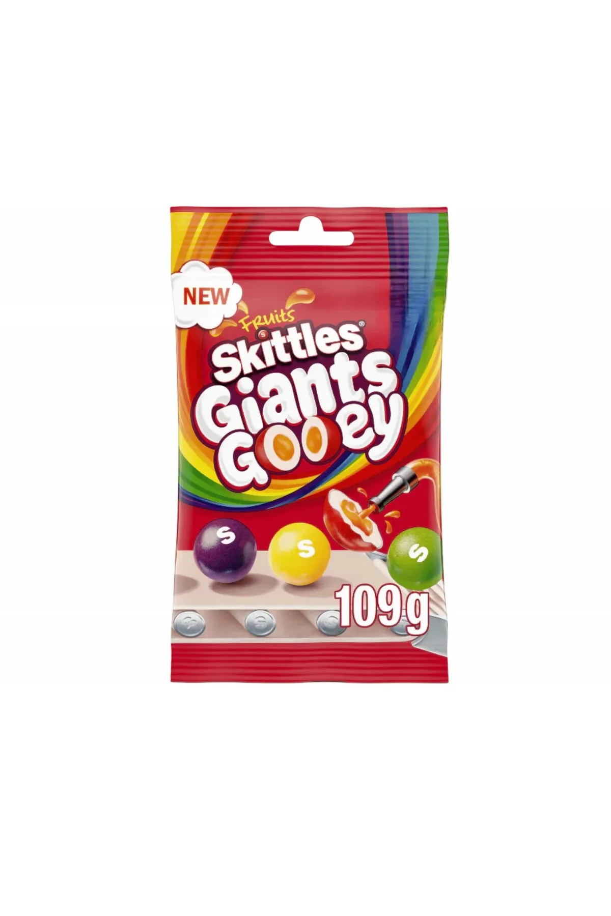 Skittles Fruits Giants Gooey 109G