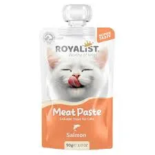 Royalist Cat Treats Meat Paste Salmon 90G