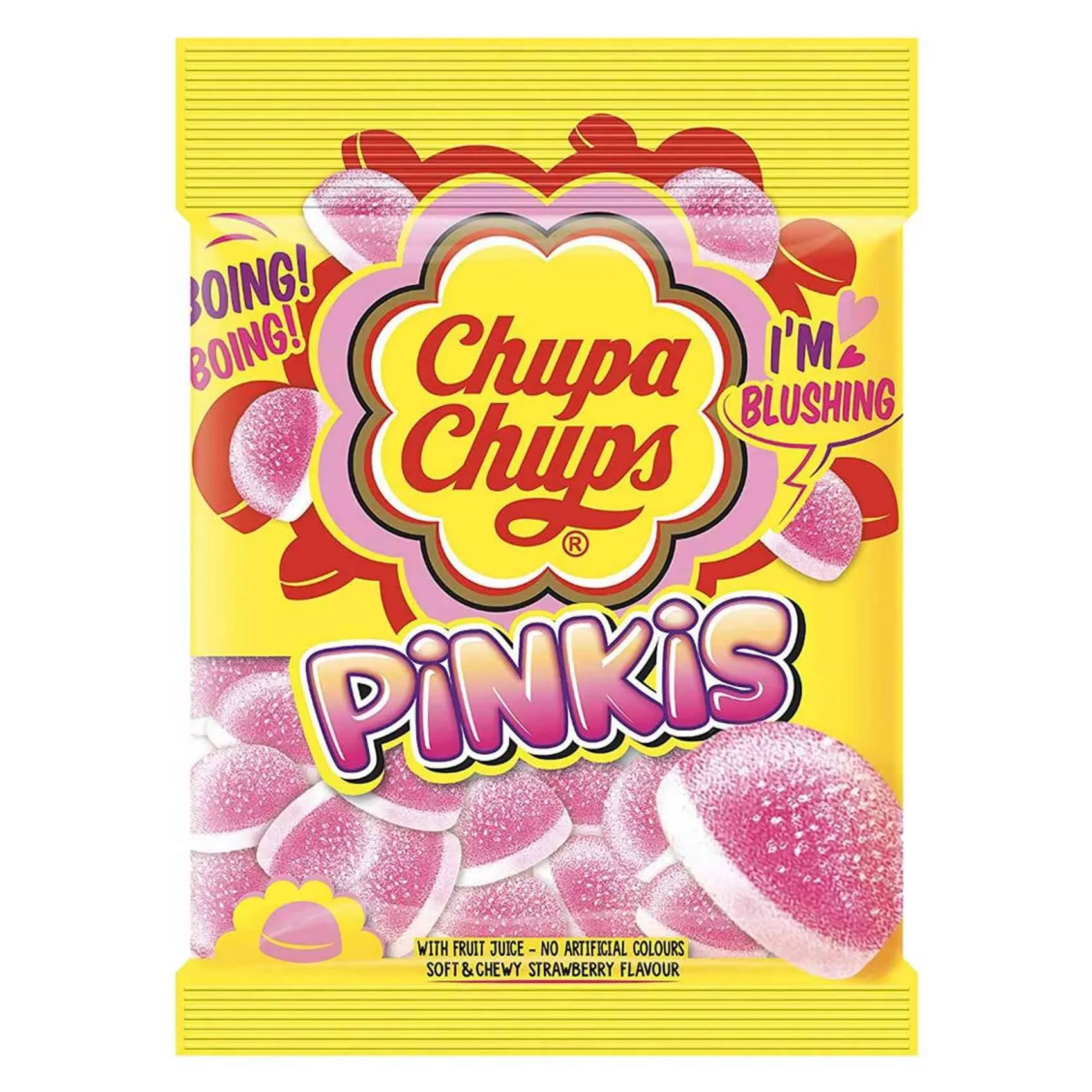 Chupa Chups Jelly Pouch Pinkies 160G